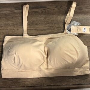 Truekind convertible, strapless bandeau bra